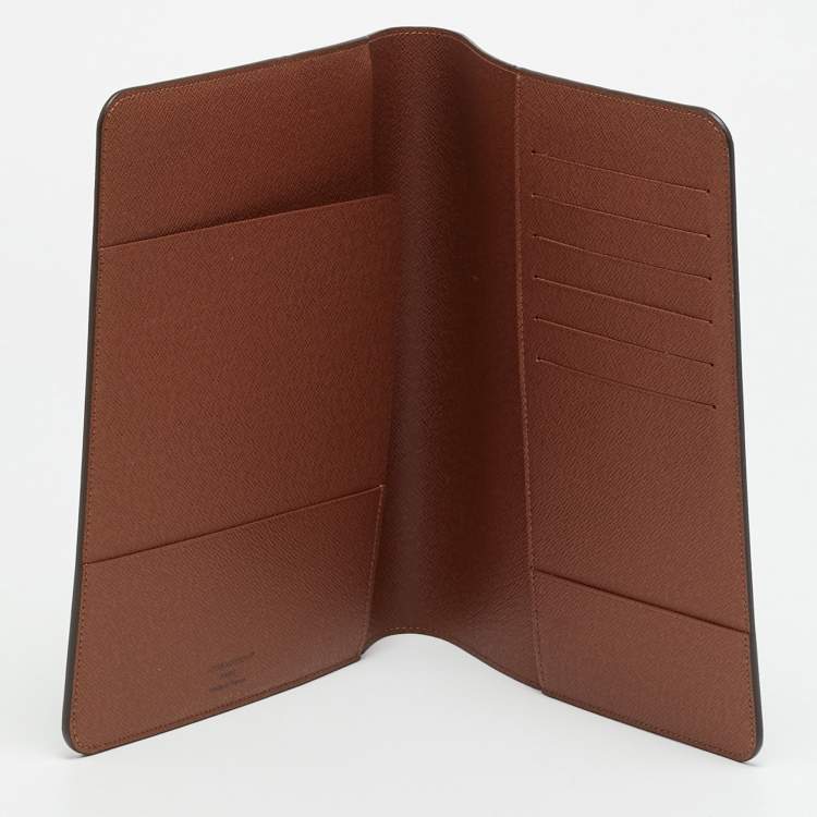 Pre Owned Louis Vuitton Desk Agenda Cover Monogram Canvas 