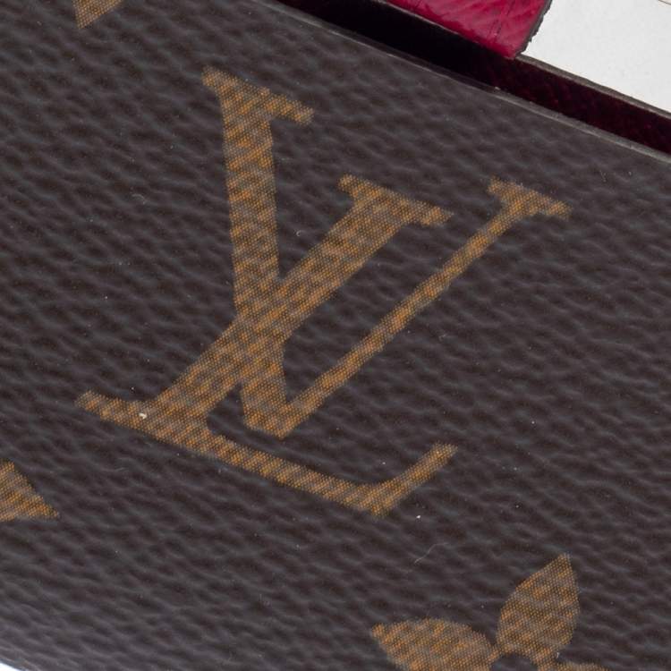 Pre Owned Louis Vuitton Monogram Canvas Mirror Case