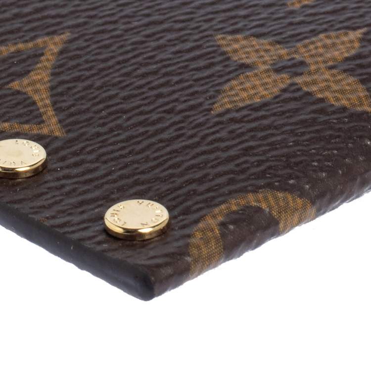 Pre Owned Louis Vuitton Monogram Canvas Mirror Case