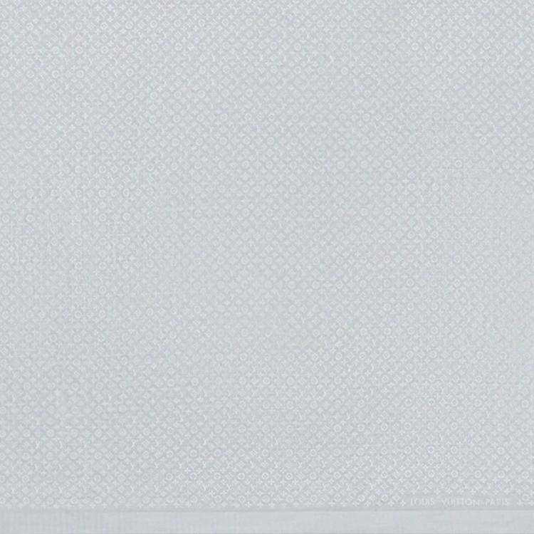Pre Owned Louis Vuitton Grey Classique Monogram Shawl