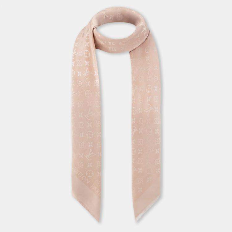 Louis Vuitton Ecro Classique Monogram Shawl