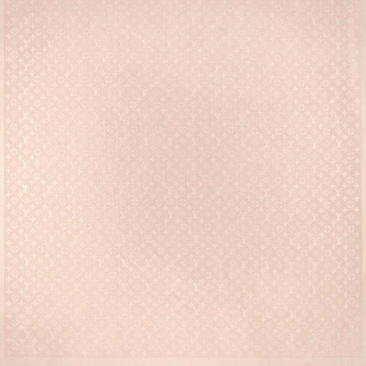 Louis Vuitton Ecro Classique Monogram Shawl