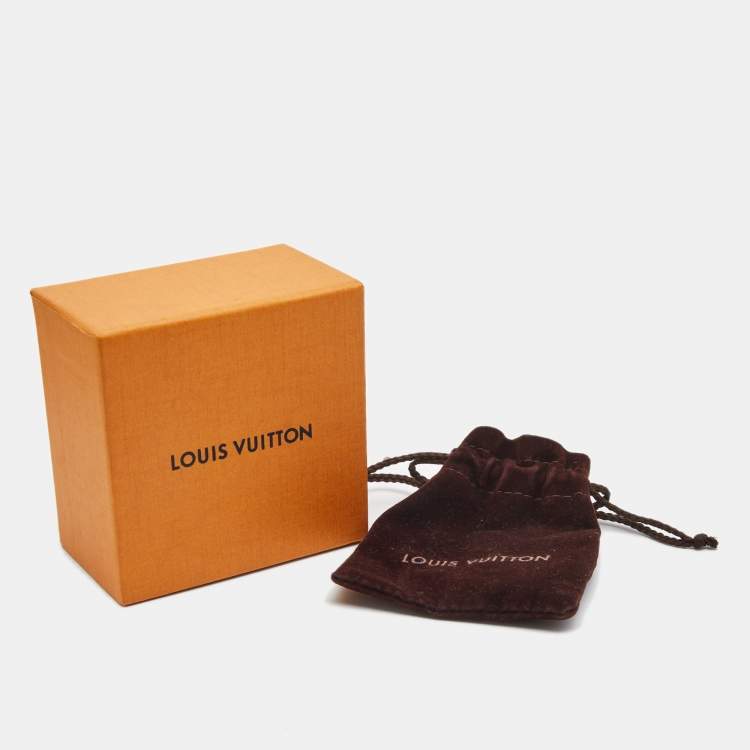 Pre Owned Louis Vuitton Nanogram Two Tone Bracelet