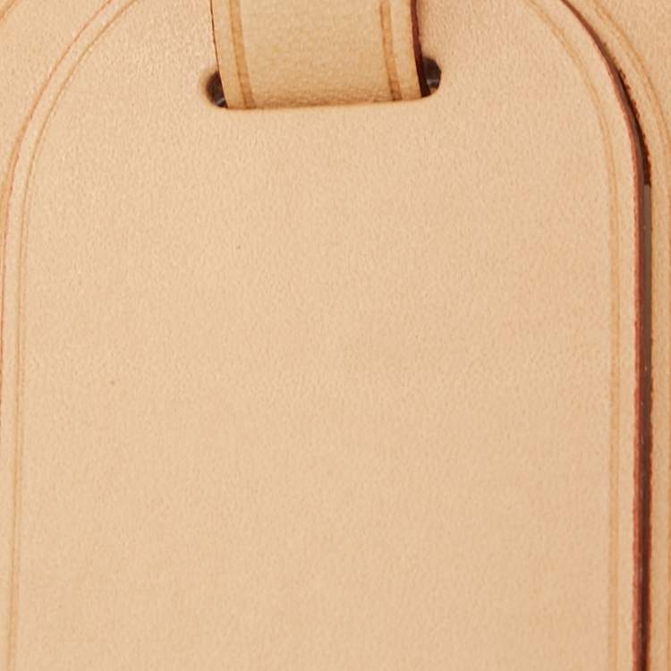 Louis Vuitton, Bags, Louis Vuitton Vachetta Leather Luggage Name Tag