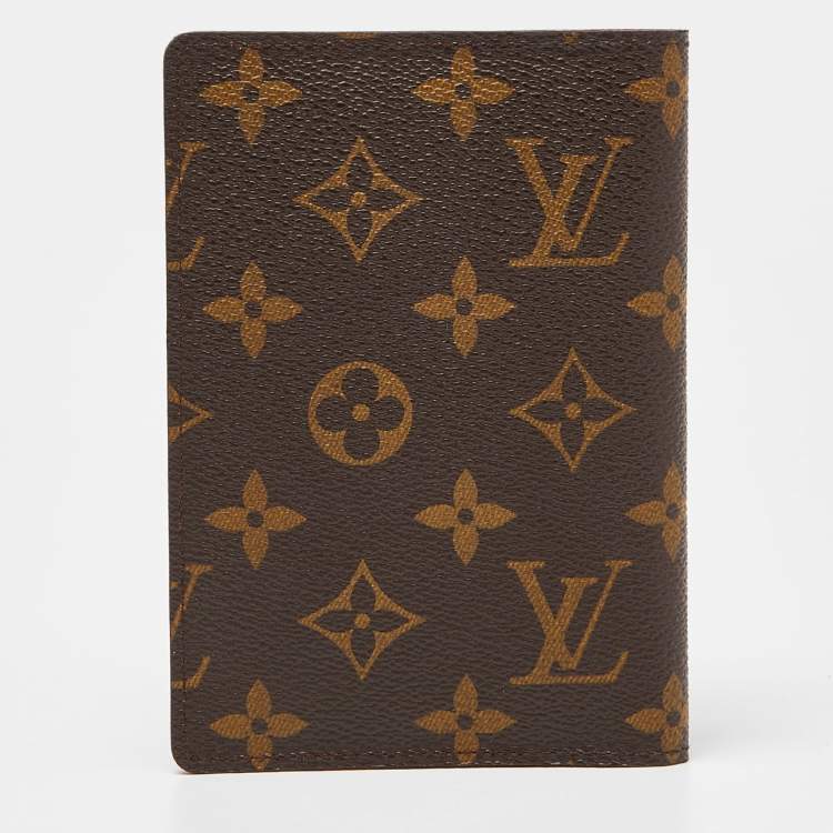 Pre Owned Louis Vuitton Monogram Canvas My LV Heritage Passport Cover