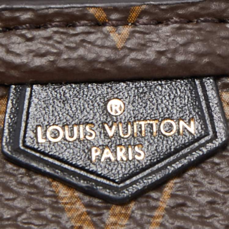 Pre Owned Louis Vuitton Monogram Canvas Party Palm Springs Wrap Bracelet 