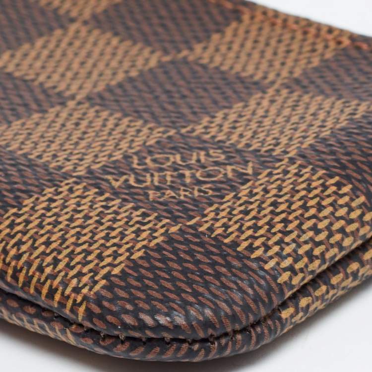 Pre Owned Louis Vuitton Damier Ebene Canvas Key Pouch
