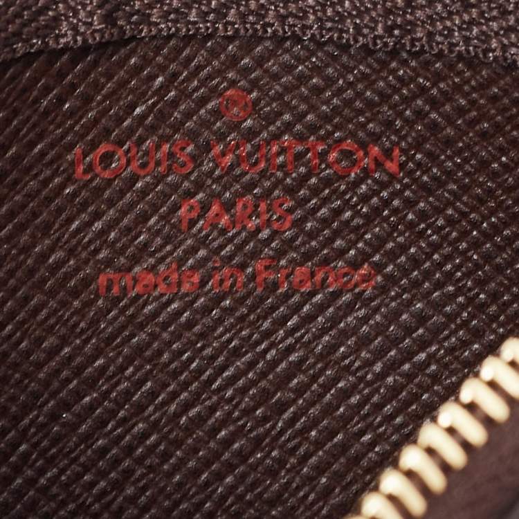 Pre Owned Louis Vuitton Damier Ebene Canvas Key Pouch