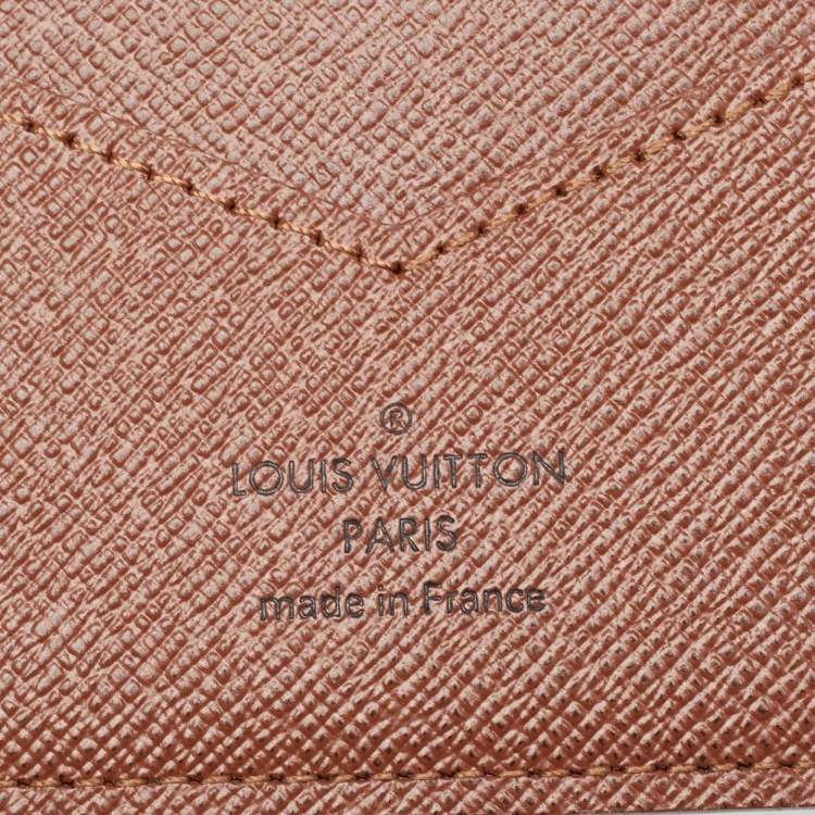 Pre Owned Louis Vuitton Monogram Canvas Passport Cover