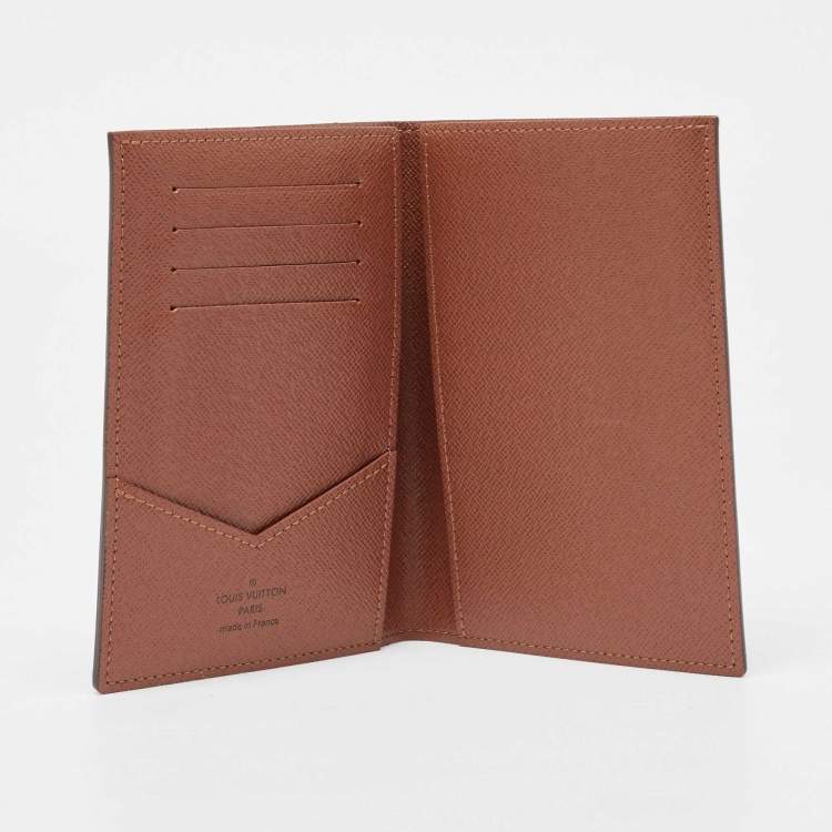 Pre Owned Louis Vuitton Monogram Canvas Passport Cover