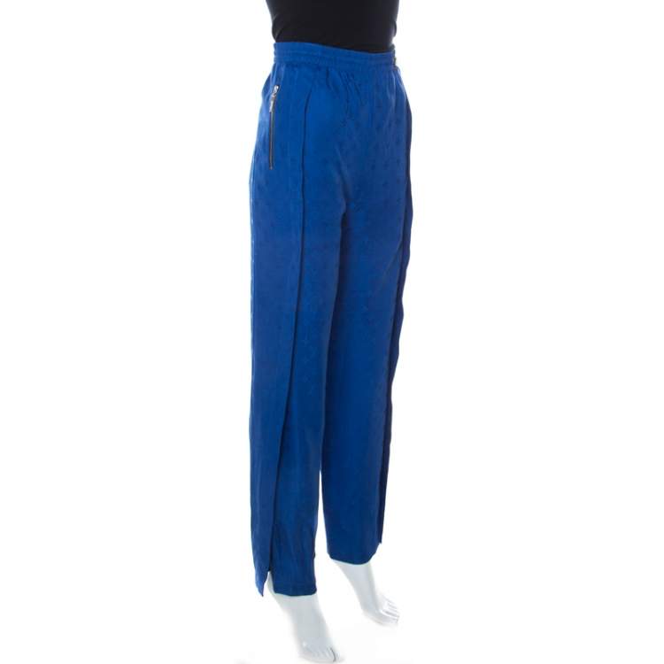 Louis Vuitton Monogram Toweling Jogging Pants Duck Blue. Size M0