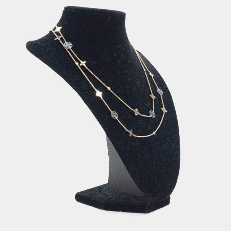 Pre Owned Louis Vuitton Idylle Blossom Station Sautoir Necklace