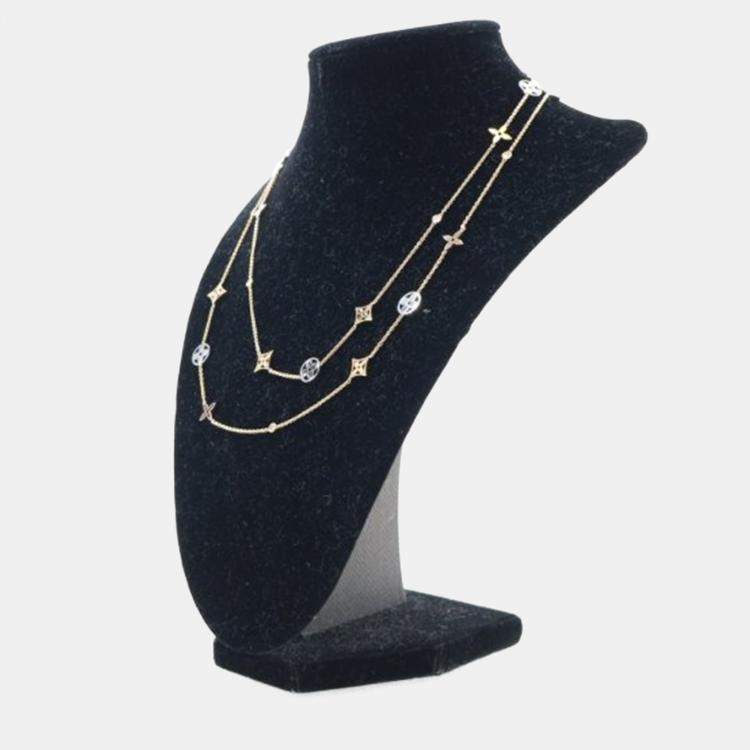 Pre Owned Louis Vuitton Idylle Blossom Station Sautoir Necklace