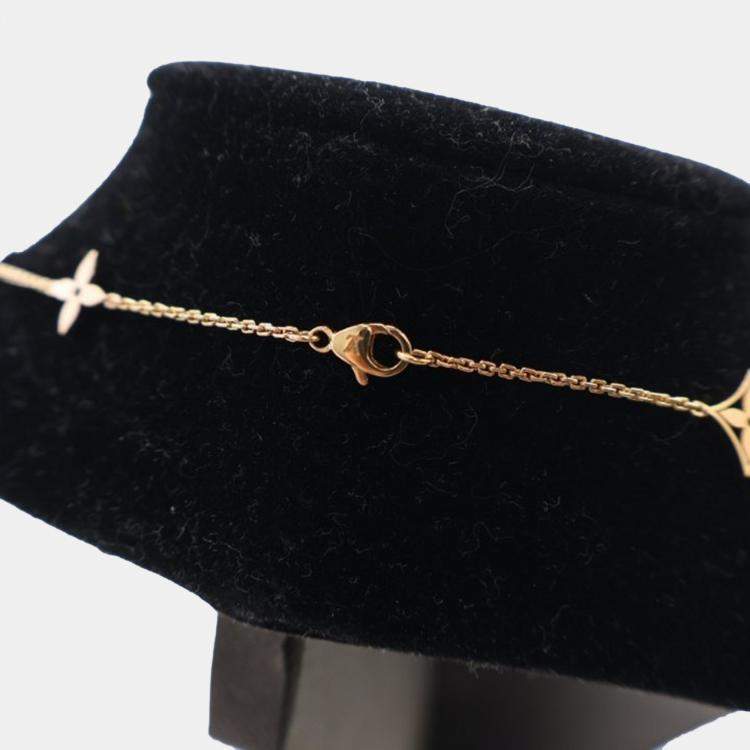Pre Owned Louis Vuitton Idylle Blossom Station Sautoir Necklace