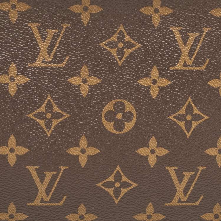 Pre Owned Louis Vuitton Monogram Canvas Zip Pouch