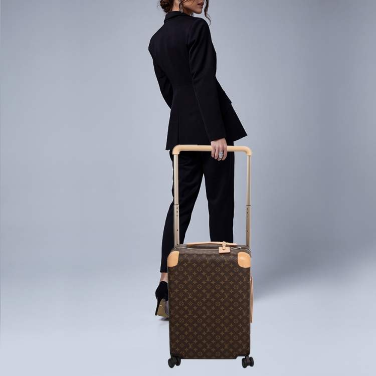Pre Owned Louis Vuitton Monogram Canvas Horizon 55 Suitcase