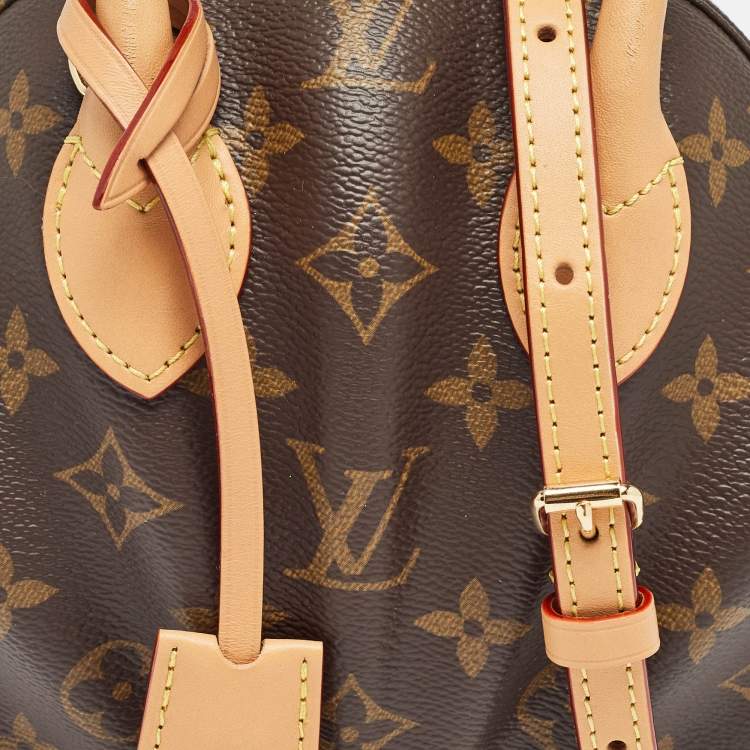 Pre Owned Louis Vuitton Monogram Reverse Canvas Venus Bag