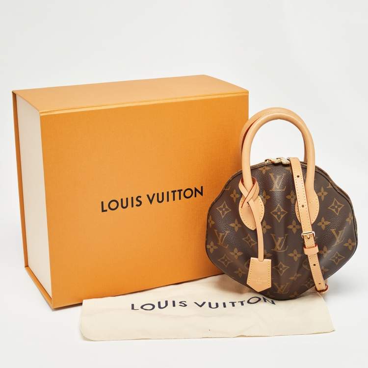 Pre Owned Louis Vuitton Monogram Reverse Canvas Venus Bag