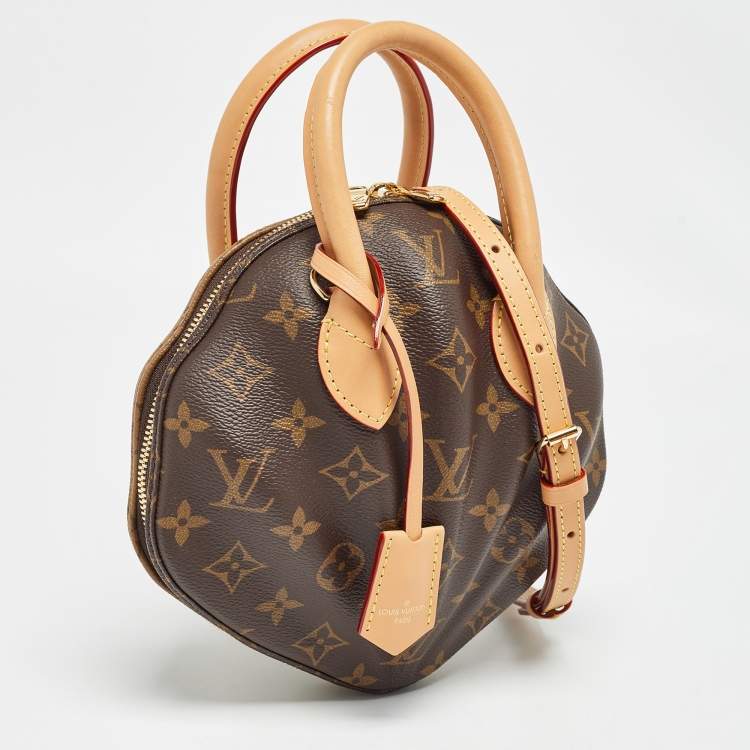 Pre Owned Louis Vuitton Monogram Reverse Canvas Venus Bag