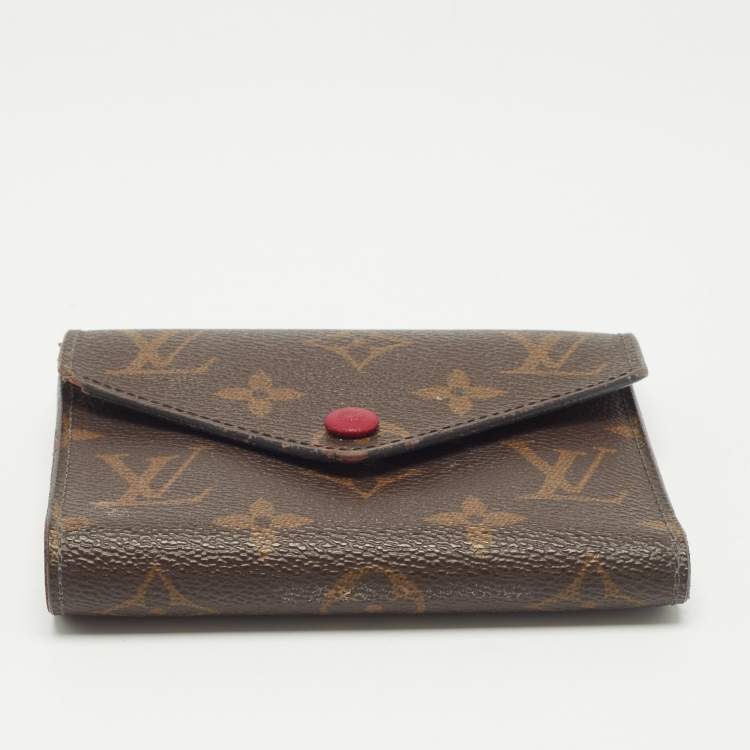 Pre Owned Louis Vuitton Monogram Canvas Victorine Wallet