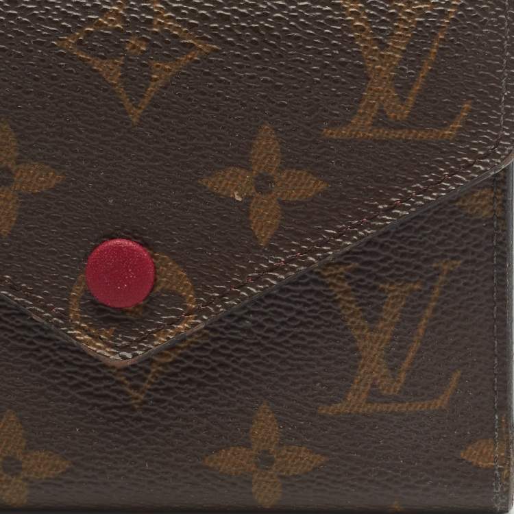 Pre Owned Louis Vuitton Monogram Canvas Victorine Wallet