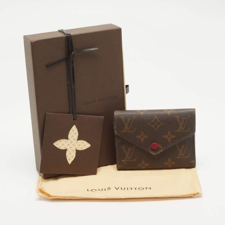 Pre Owned Louis Vuitton Monogram Canvas Victorine Wallet