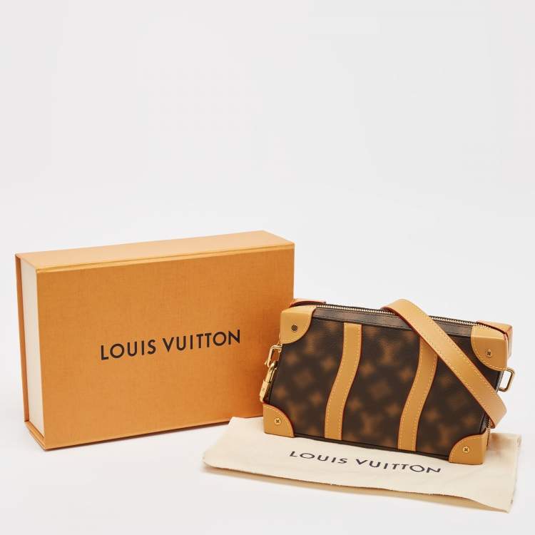 Pre Owned Louis Vuitton Monogram Blurry Canvas Soft Trunk Bag