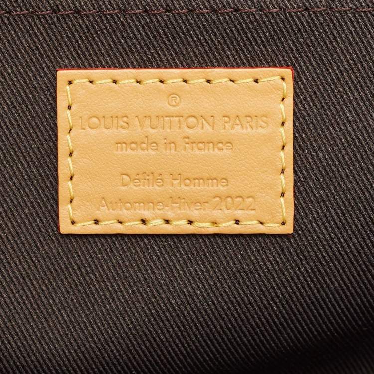 Pre Owned Louis Vuitton Monogram Blurry Canvas Soft Trunk Bag