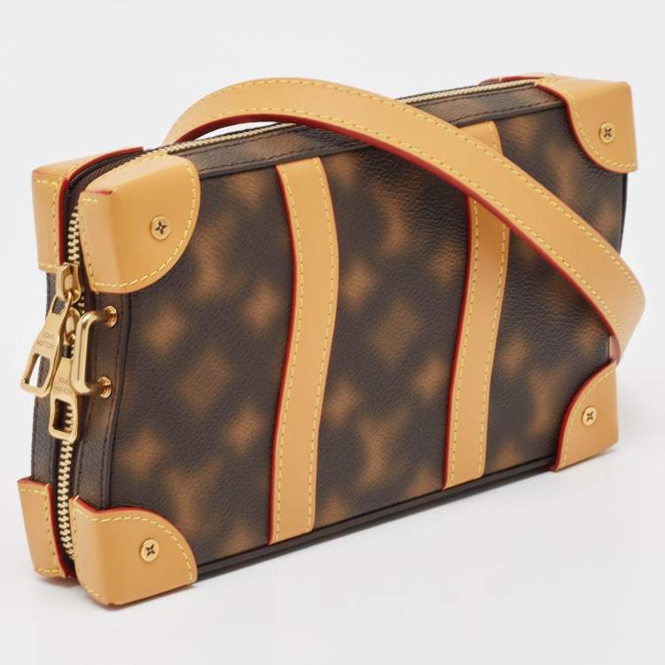 Pre Owned Louis Vuitton Monogram Blurry Canvas Soft Trunk Bag