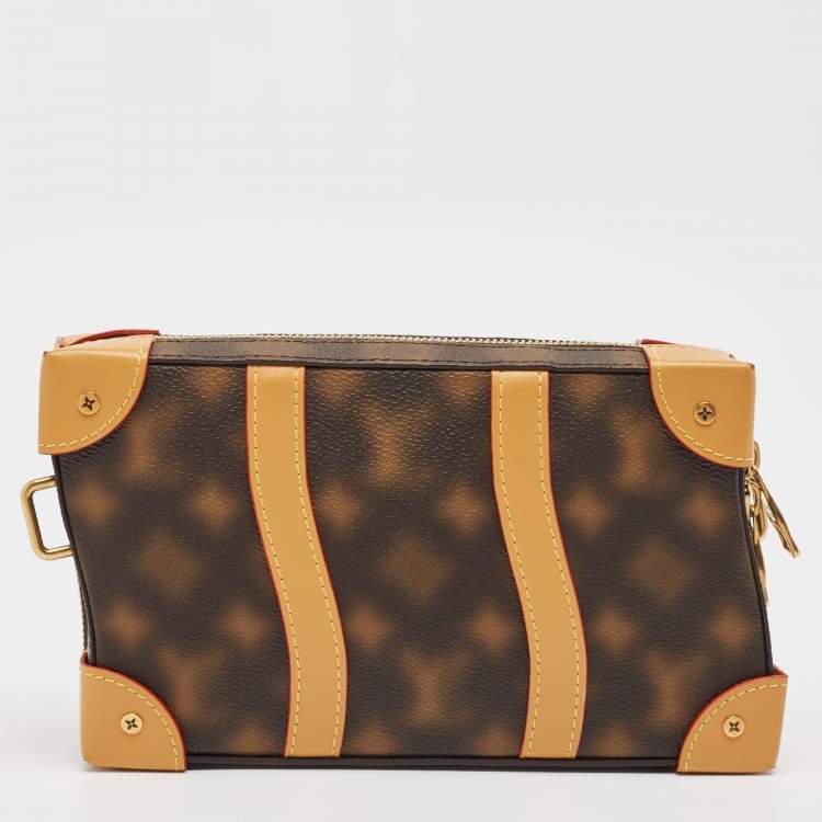 Pre Owned Louis Vuitton Monogram Blurry Canvas Soft Trunk Bag