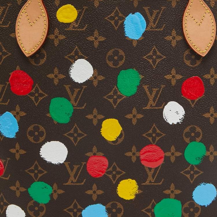 Pre Owned Louis Vuitton x Yayoi Kusama Monogram Dots Canvas Neverfull MM Bag