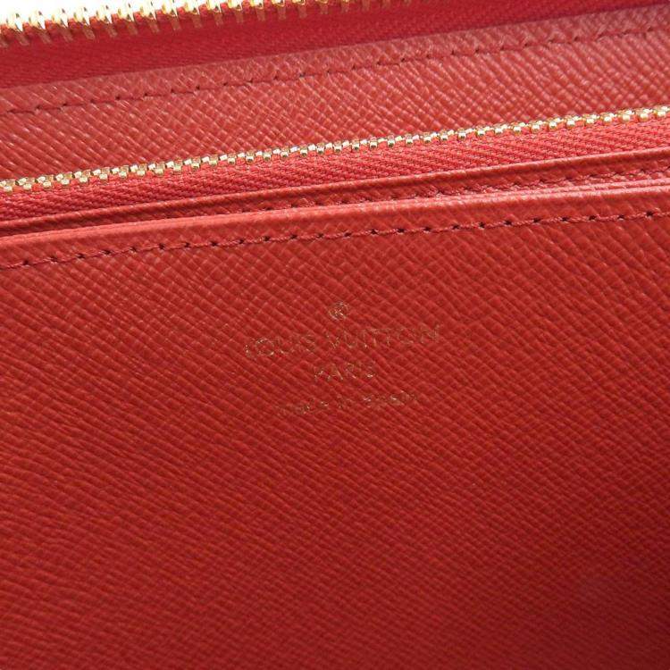 Pre Owned Louis Vuitton Blue Canvas Monogram Zippy Wallet