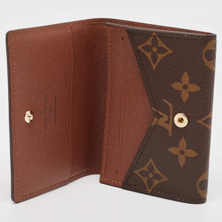Pre Owned Louis Vuitton Monogram Canvas Envelope Business Card Holder