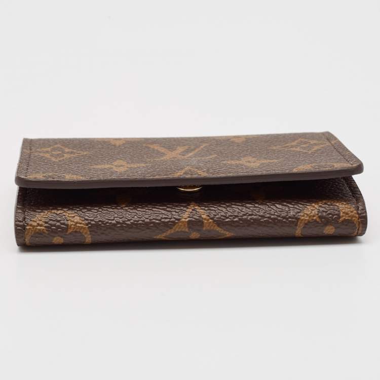 Pre Owned Louis Vuitton Monogram Canvas Envelope Business Card Holder