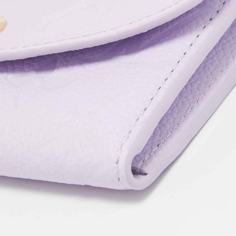 Pre Owned Louis Vuitton Bubble Tea Monogram Empreinte Leather Rosalie Coin Purse   