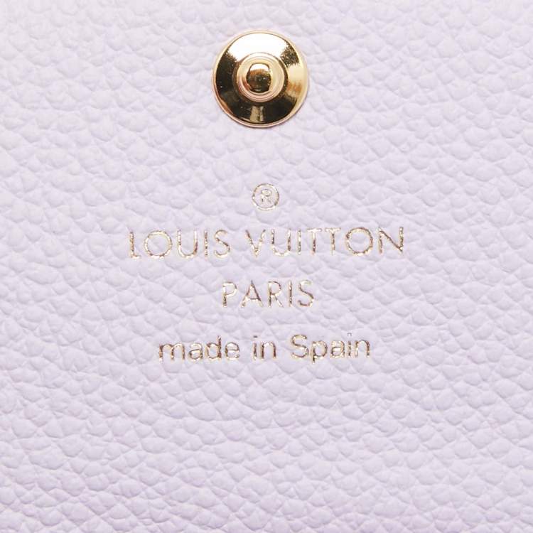 Pre Owned Louis Vuitton Bubble Tea Monogram Empreinte Leather Rosalie Coin Purse   