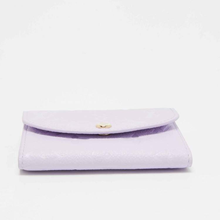Pre Owned Louis Vuitton Bubble Tea Monogram Empreinte Leather Rosalie Coin Purse   