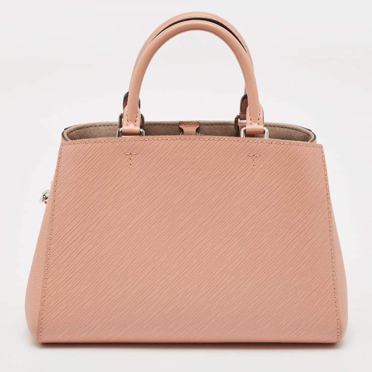 Pre Owned Louis Vuitton Rose Trianon Epi Leather Marelle BB Tote Bag