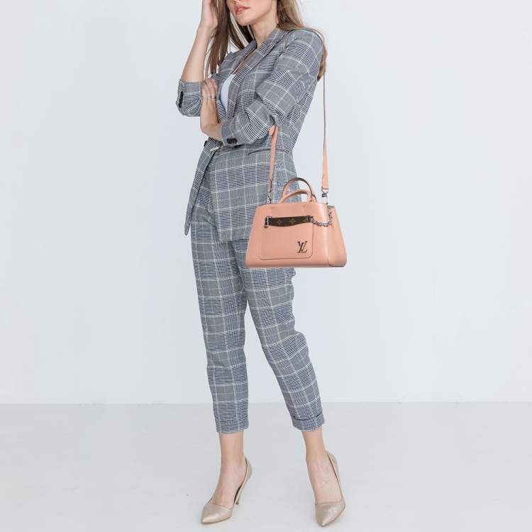 Pre Owned Louis Vuitton Rose Trianon Epi Leather Marelle BB Tote Bag