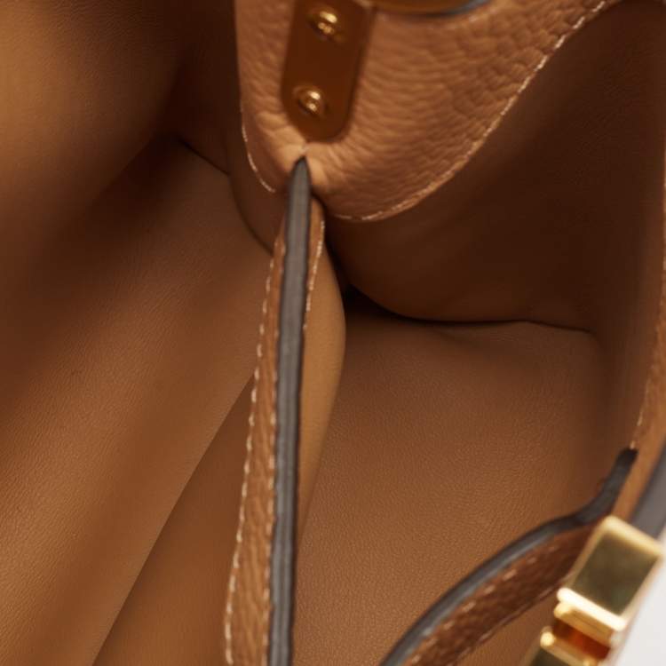 Pre Owned Louis Vuitton Arizona Taurillon Leather Capucines MM Bag