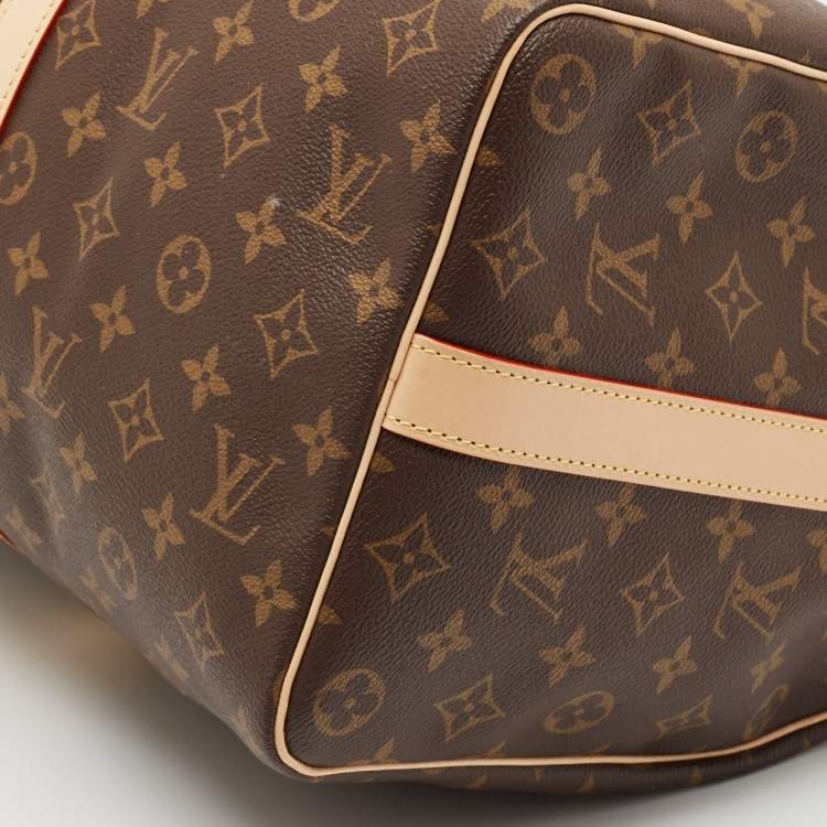 مملوكة مسبقًا Louis Vuitton Monogram Canvas Keepall Bandouliere 45 Bag