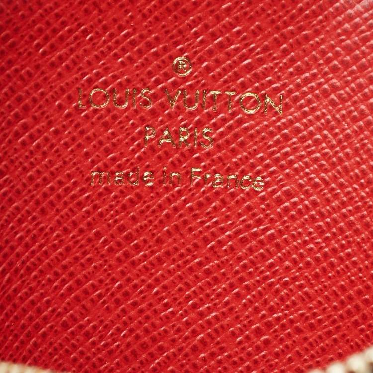 Pre Owned Louis Vuitton Monogram Canvas Christmas Animation Bumper Cars Coin Purse