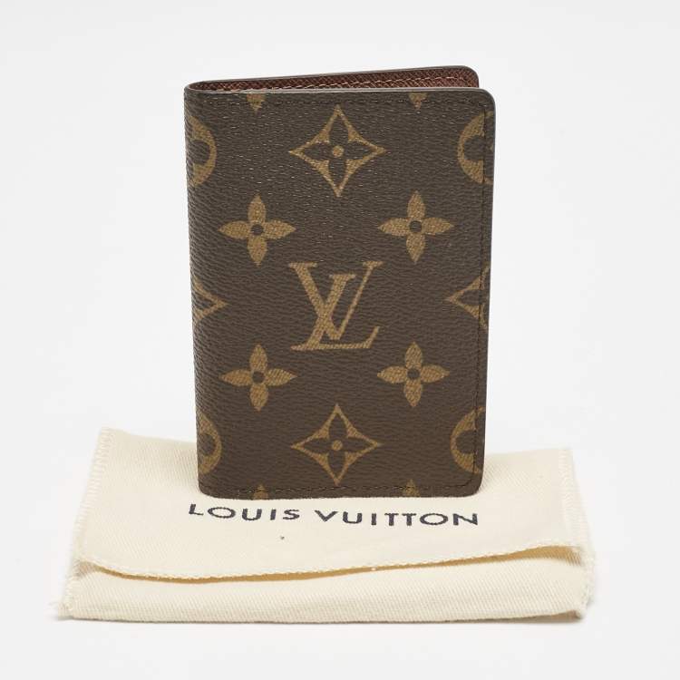 Pre Owned Louis Vuitton Monogram Canvas Pocket Organizer
