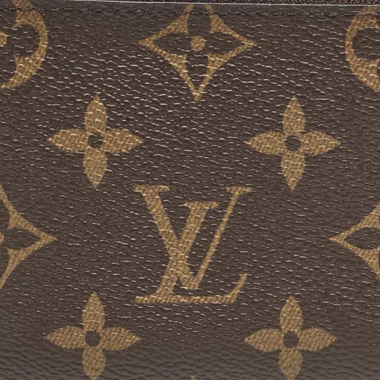 Pre Owned Louis Vuitton Monogram Canvas Noa Compact Wallet