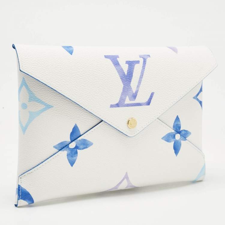 Pre Owned Louis Vuitton Monogram Giant By The Pool Canvas Kirigami Pochette