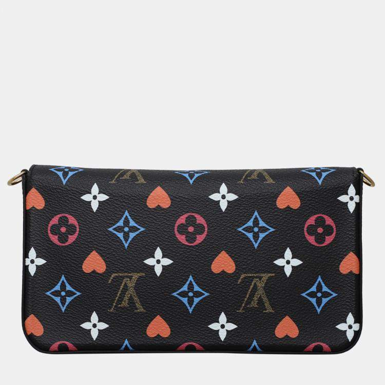 Pre Owned Louis Vuitton Felicie Monogram GM Game On Slingbag