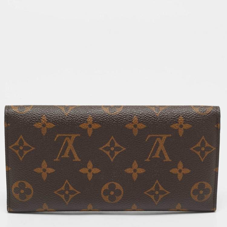 Pre Owned Louis Vuitton Fuchsia Monogram Canvas  Josephine Wallet
