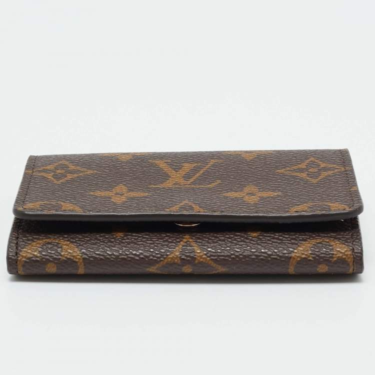Pre Owned Louis Vuitton Monogram Canvas Envelope Business Card Holder