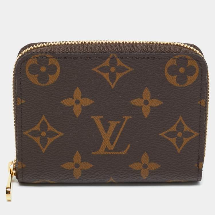 Pre Owned Louis Vuitton Monogram Canvas Zippy Coin Purse