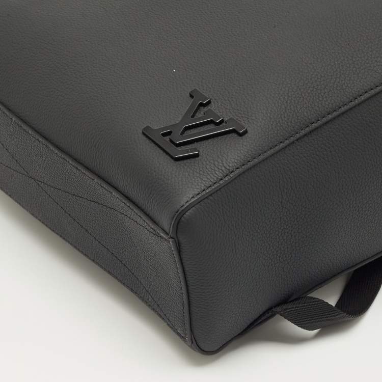 Pre Owned Louis Vuitton Black Leather Fastline Backpack